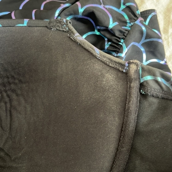 Torrid EUC Mermaid Scale One Piece Swimsuit - Picture 3 of 4